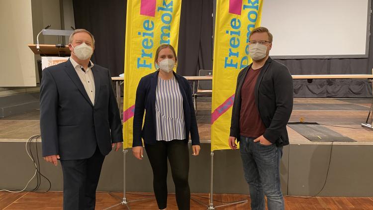 Die Landtagskandidaten der FDP Münster 2022